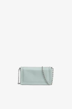Bolso de Fiesta Efecto Piel con Solapa