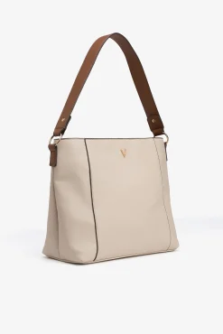 Bolso de hombro efecto piel
