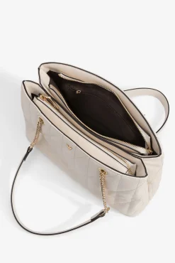 Bolso de hombro efecto piel