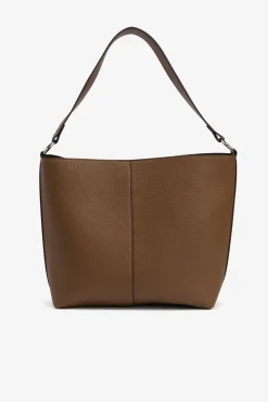 Bolso de hombro efecto piel
