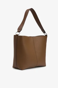 Bolso de hombro efecto piel