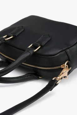 Bolso de mano efecto cuero