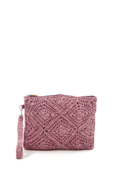 Bolso de mano trenzado