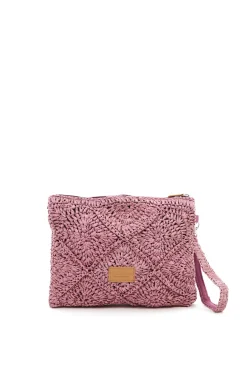Bolso de mano trenzado