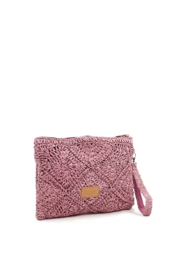 Bolso de mano trenzado