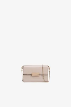 Bolso efecto cuero brillante