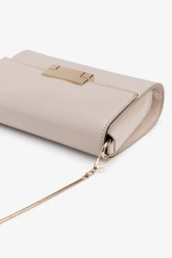 Bolso efecto cuero brillante