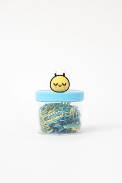 Bote de clips de papel