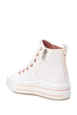 botin de niña lona