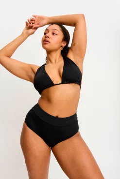 Braga alta bikini menstrual alta absorción