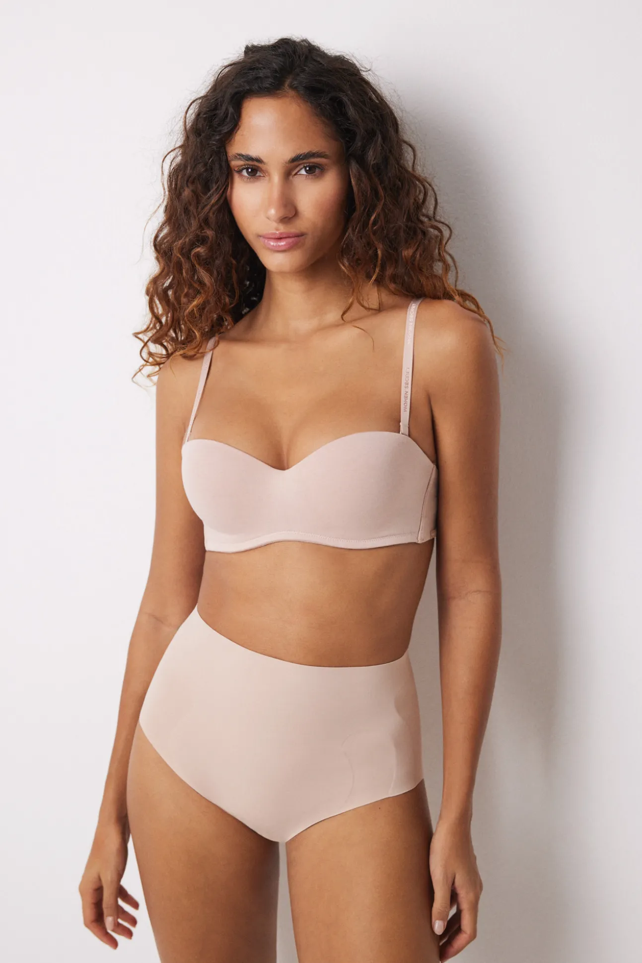 Braga alta reductor y push up nude
