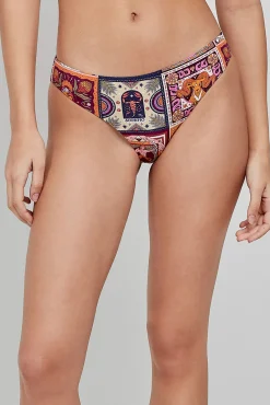 Braga bikini alta estampado zodiaco
