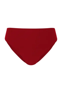 Braga bikini alta moldeadora rojo