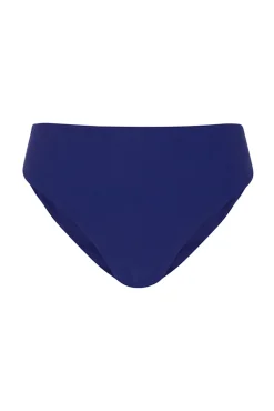 Braga bikini alta moldeadora azul eléctrico