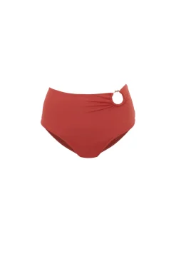 Braga bikini alta naranja anilla
