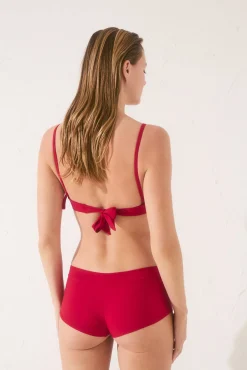 Braga bikini boxer rojo