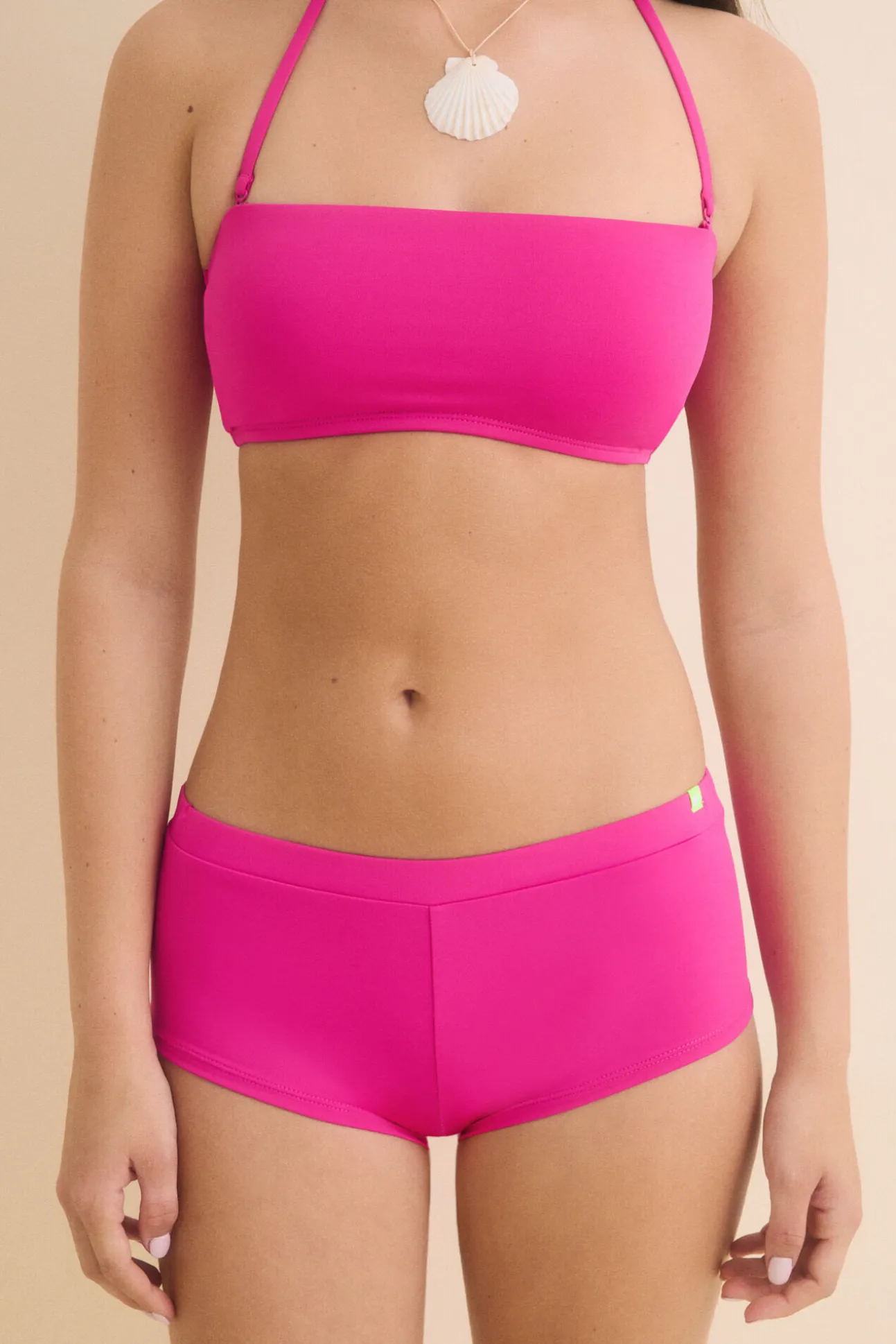 Braga bikini boxer rosa