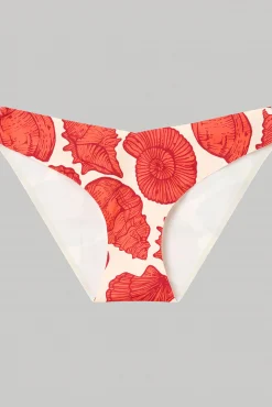 Braga bikini brasileña corte V estampada