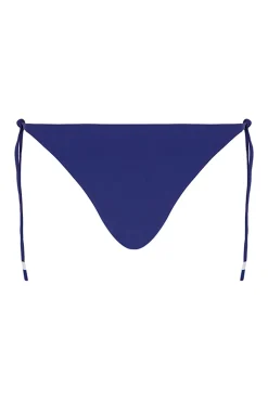 Braga bikini brasileña tiras azul eléctrico