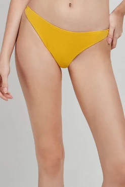 Braga bikini clásica amarilla