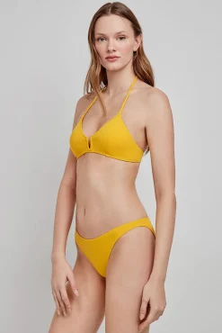 Braga bikini clásica amarilla