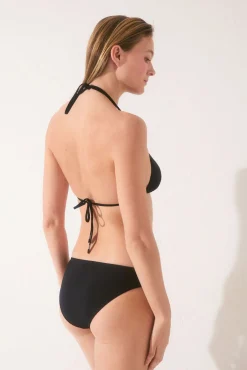 Braga bikini clásica lazo negro