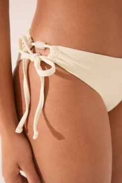 Braga bikini clásica tiras blanco