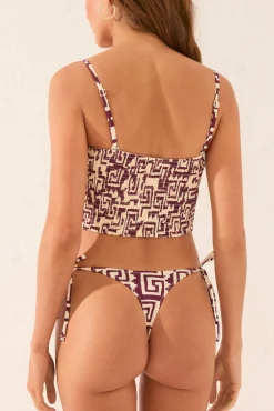 Braga bikini tanga anillas laterales