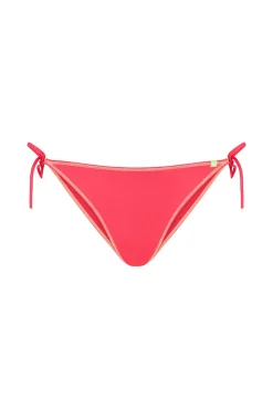 Braga bikini tiras coral