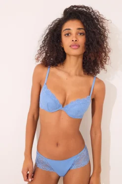 Braga brasileña ancha azul