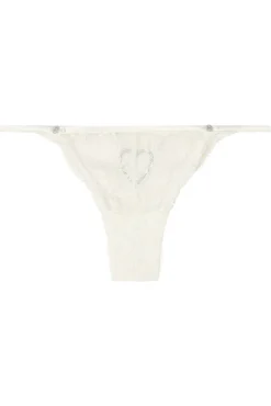 Braga brasileña encaje blanco