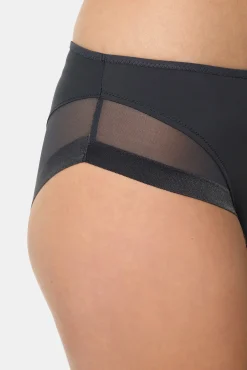 Braga clásica Generous de suave microfibra y detalles en malla