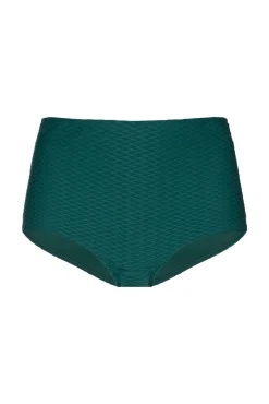 Braga de bikini alta moldeadora verde