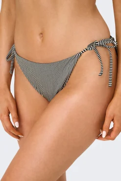 Braga de bikini clásica lurex rayas