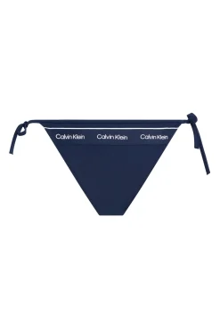 Braga de bikini cordones laterales Calvin Klein azul