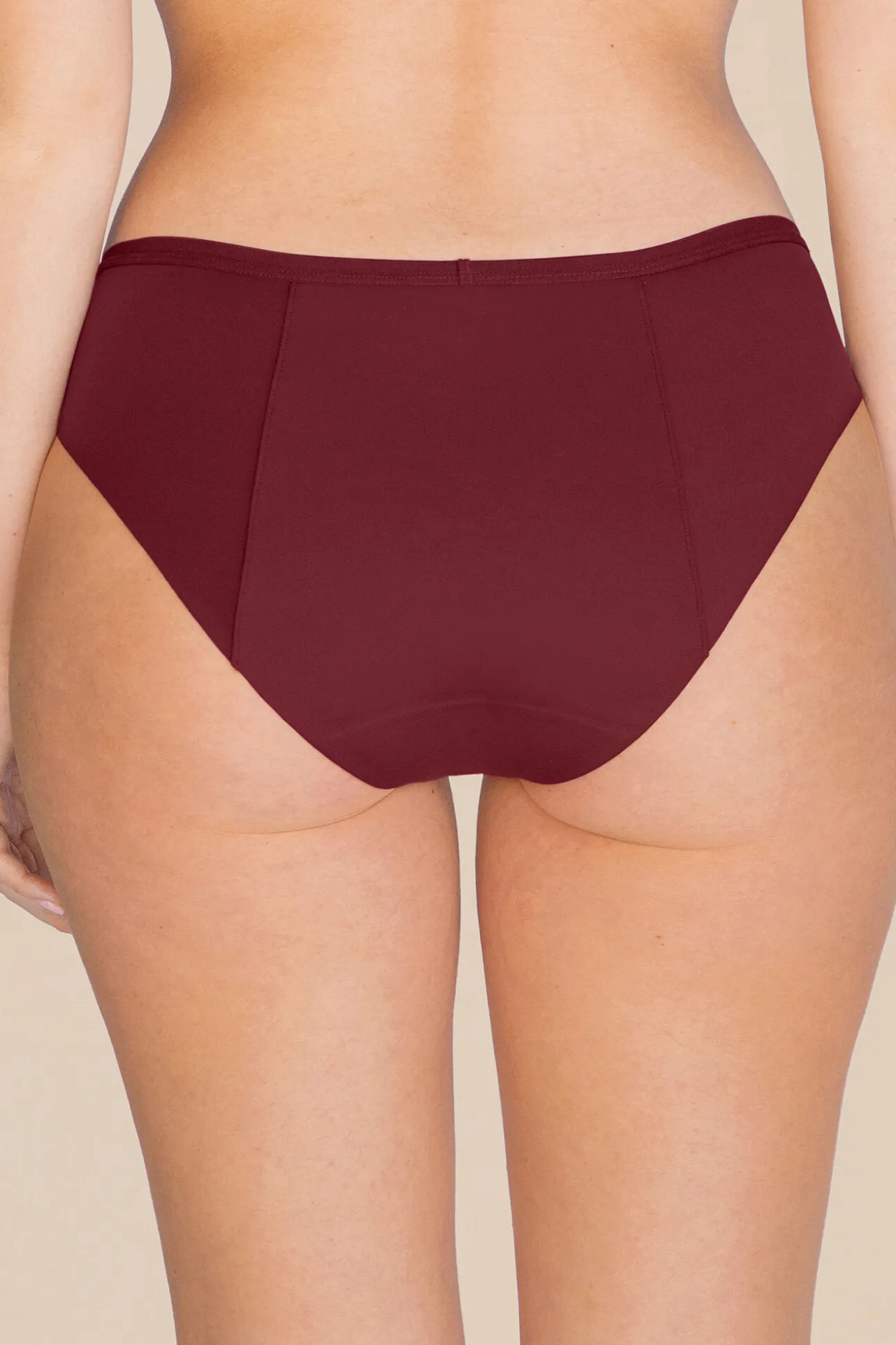 Braga menstrual bikini vino – Absorción fuerte