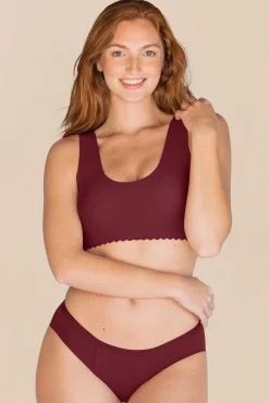 Braga menstrual bikini vino – Absorción fuerte