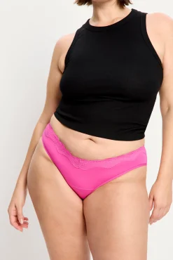 Braga Menstrual Brasileña Encaje Ligera