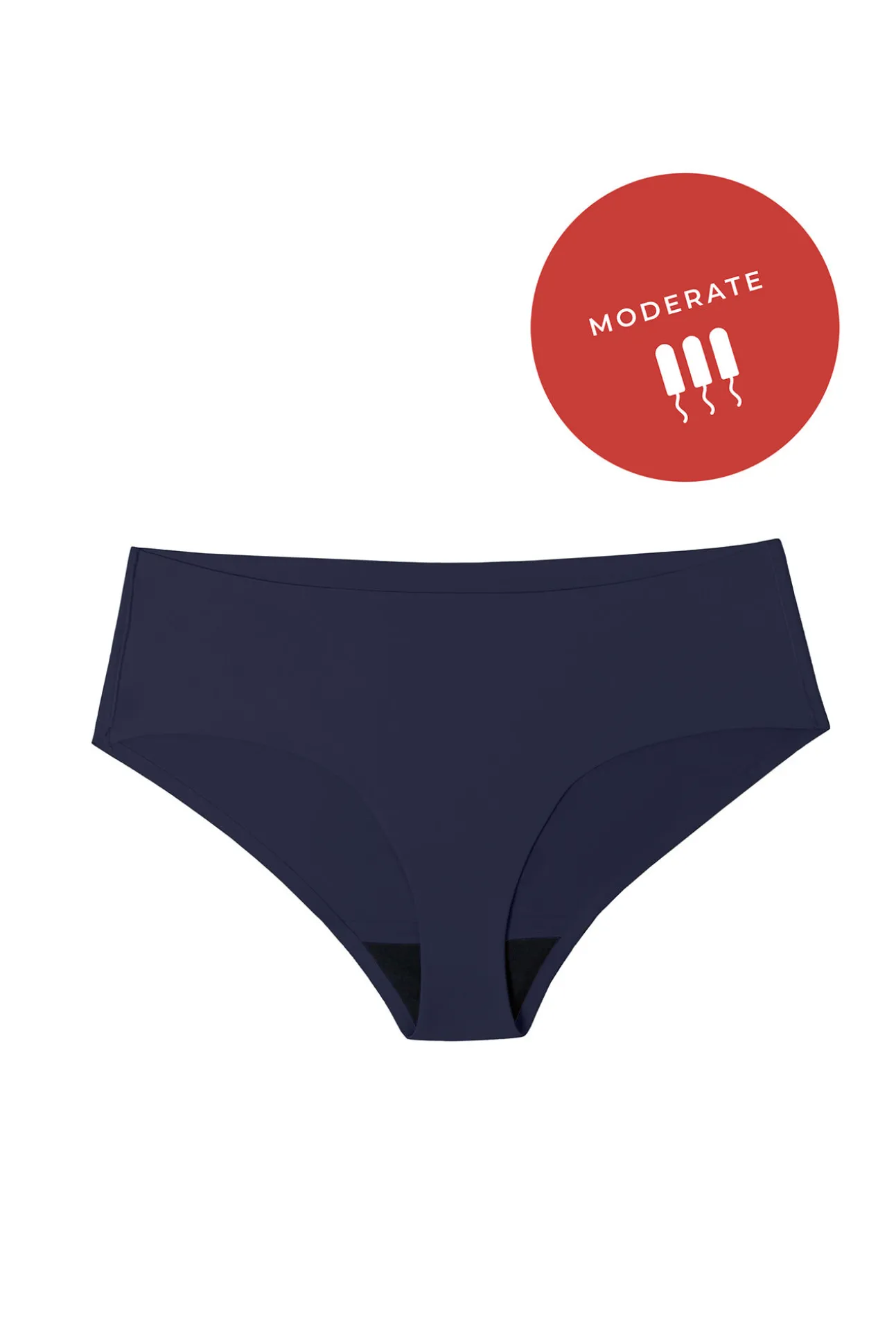 Braga menstrual clásica azul – Absorción media
