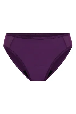 Braga menstrual clásica morado