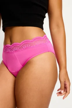 Braga Menstrual Encaje alta bambú Moderada
