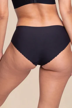 Braga menstrual Everyday negra – Absorción súper ligera