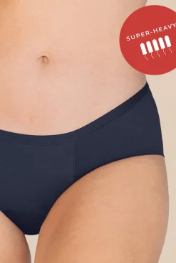 Braga menstrual hipster azul – Absorción super fuerte