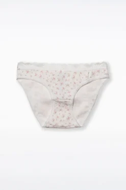 Braga premamá canalé estampado