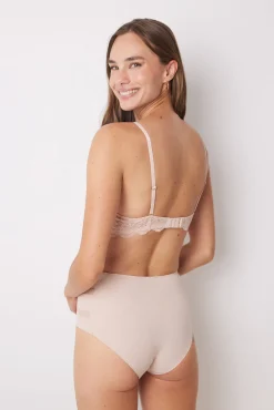 Braga reductora alta nude tul