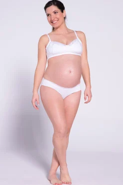 Braguita basica premamá de algodón