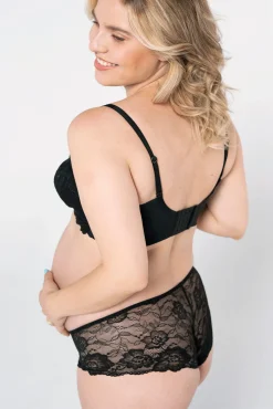Braguita premamá con encaje
