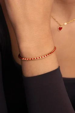 Brazalete Amour Baño Oro