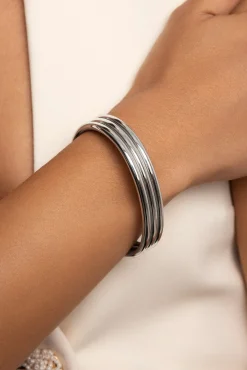 Brazalete Maxi Line Acero