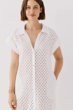 Caftán camisa largo